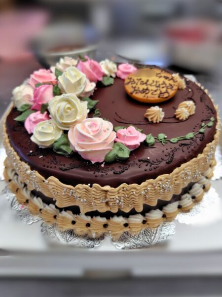 バターチョコケーキ