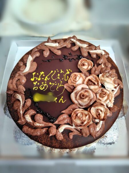 バターチョコケーキ