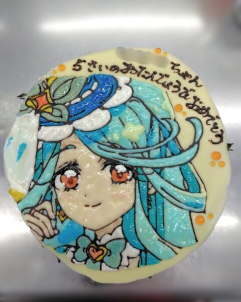 8月お誕生日ケーキ (2)