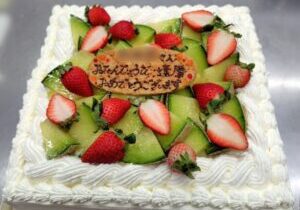 フルーツデコレーション(角デコ)